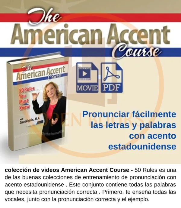 Curso de Acento Americano - 50 Reglas