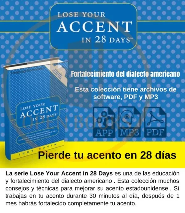 Pierde tu acento en 28 días