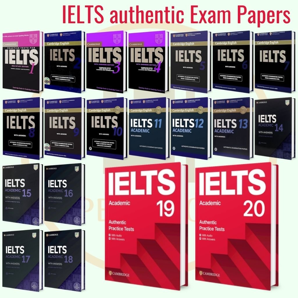 Pack IELTS authentic Exam Papers (Material digital) 1 IELTS authentic Exam Papers